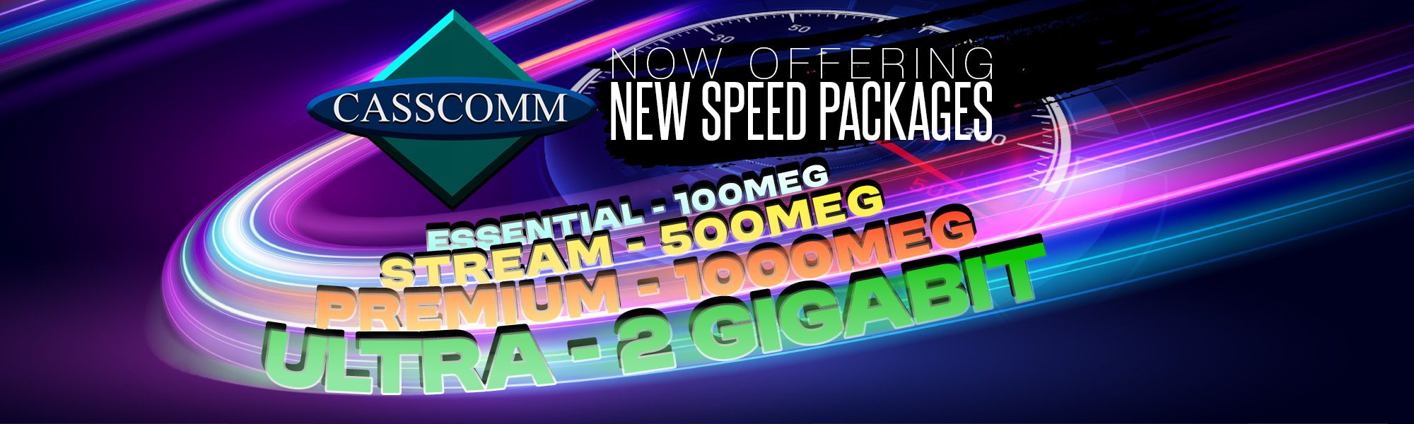 New Speed Packages